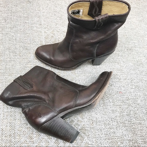 frye june short boot